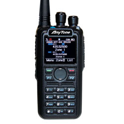 Цифрова портативна DMR радіостанція AnyTone AT-D878S